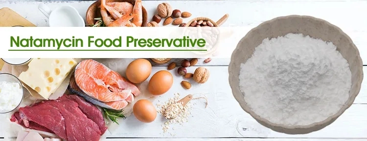 Wholesale Price Bulk Natural Food Preservative Natamycin E235 Powder Food Additive